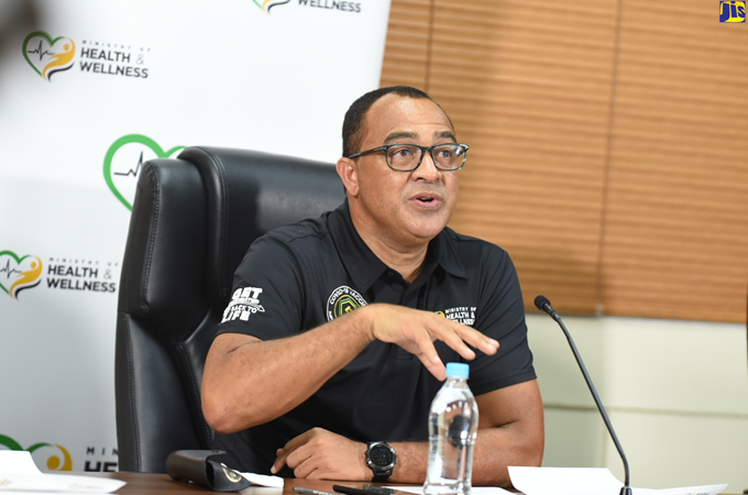 Minister of Health and Wellness, Dr. the Hon. Christopher Tufton