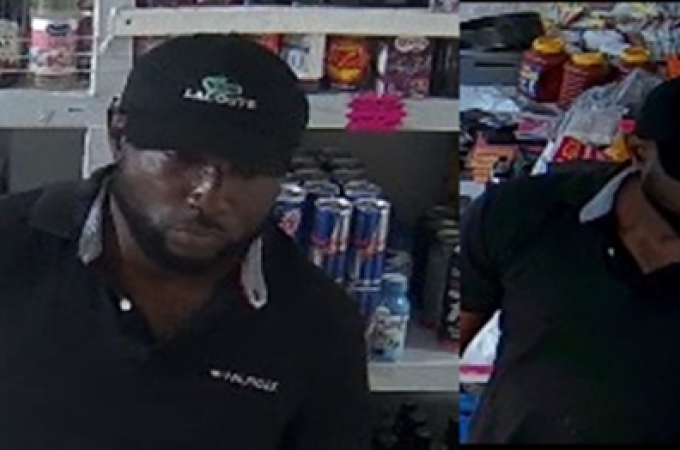 A screen shot of the conman taken from the CCTV footage. (Contributed Photo)