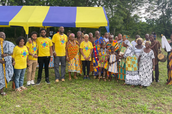 Pollyanna Project, founded by Jamaican Donna Moore, treats hundreds in Ghana