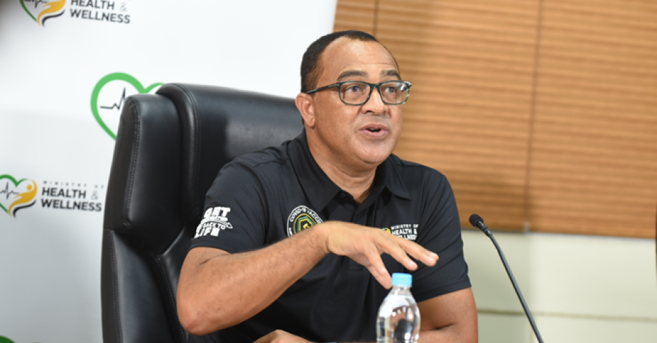 Minister of Health and Wellness, Dr. the Hon. Christopher Tufton