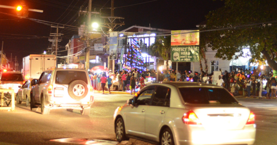 In this 2019 photo hundreds of residents and vendors in and around the park could be seen after the lighting of the Christmas tree seen in the background. (OH News Photo)