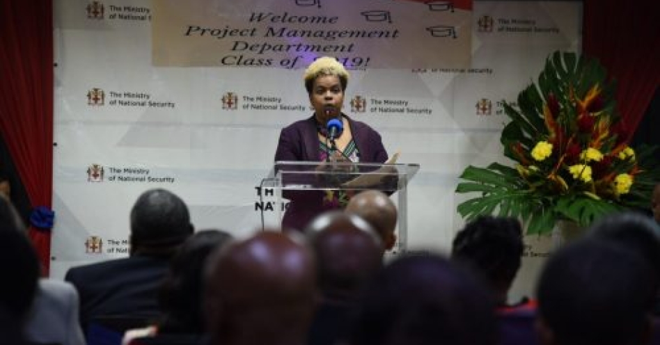 Ministry of National Security premanent secretary Dianne McIntosh. (JIS Photo)