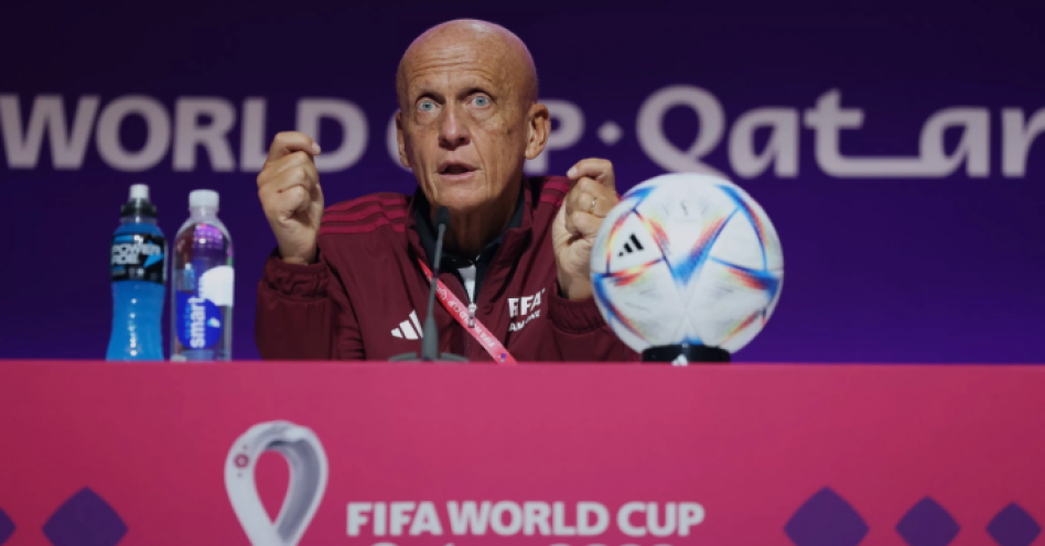 FIFA Referees Committee Chairman Pierluigi Collina