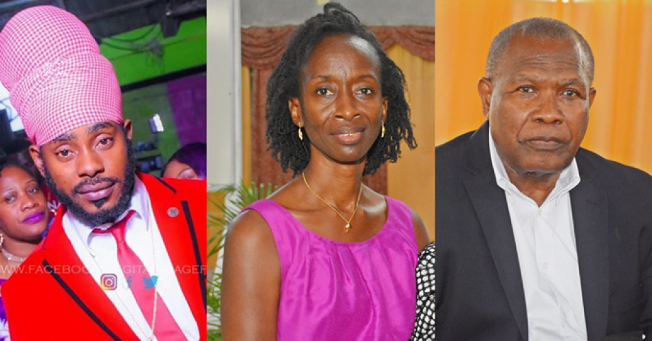 L-R: Tamar 'King Ises' Heath, Mahalia Watson, Errol Lewin