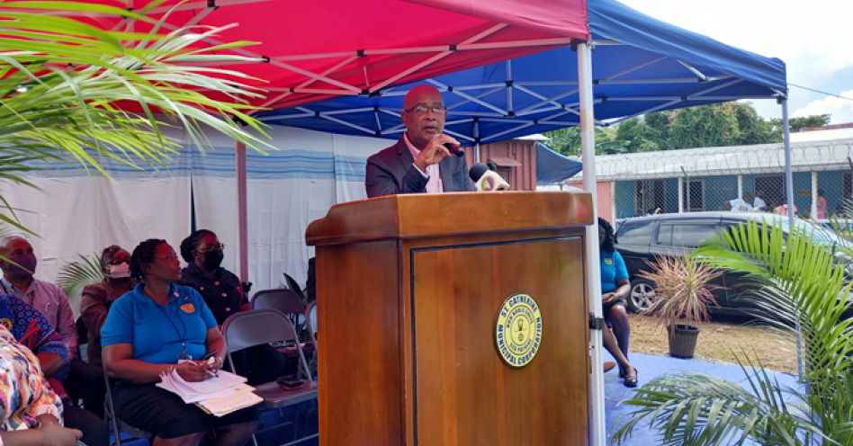 Mayor of Spanish Town and Chairman of the St Catherine Municipal Corporation Cllr. Norman Scott. (OH News Photo)