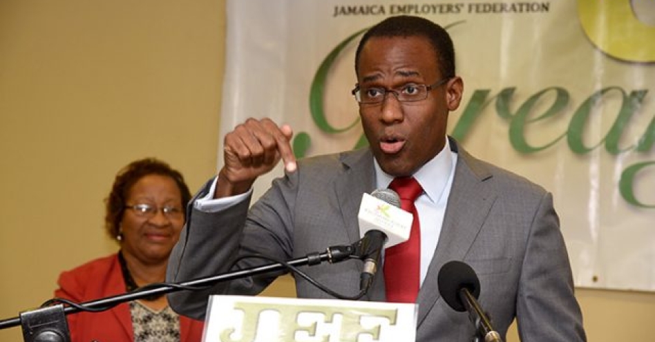 Minister of Finance Dr Nigel Clarke