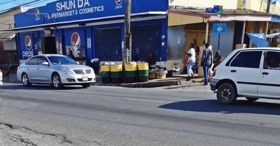 Garbage drums have been strategically placed along East Street in Old Harbour. (OH News Photo)